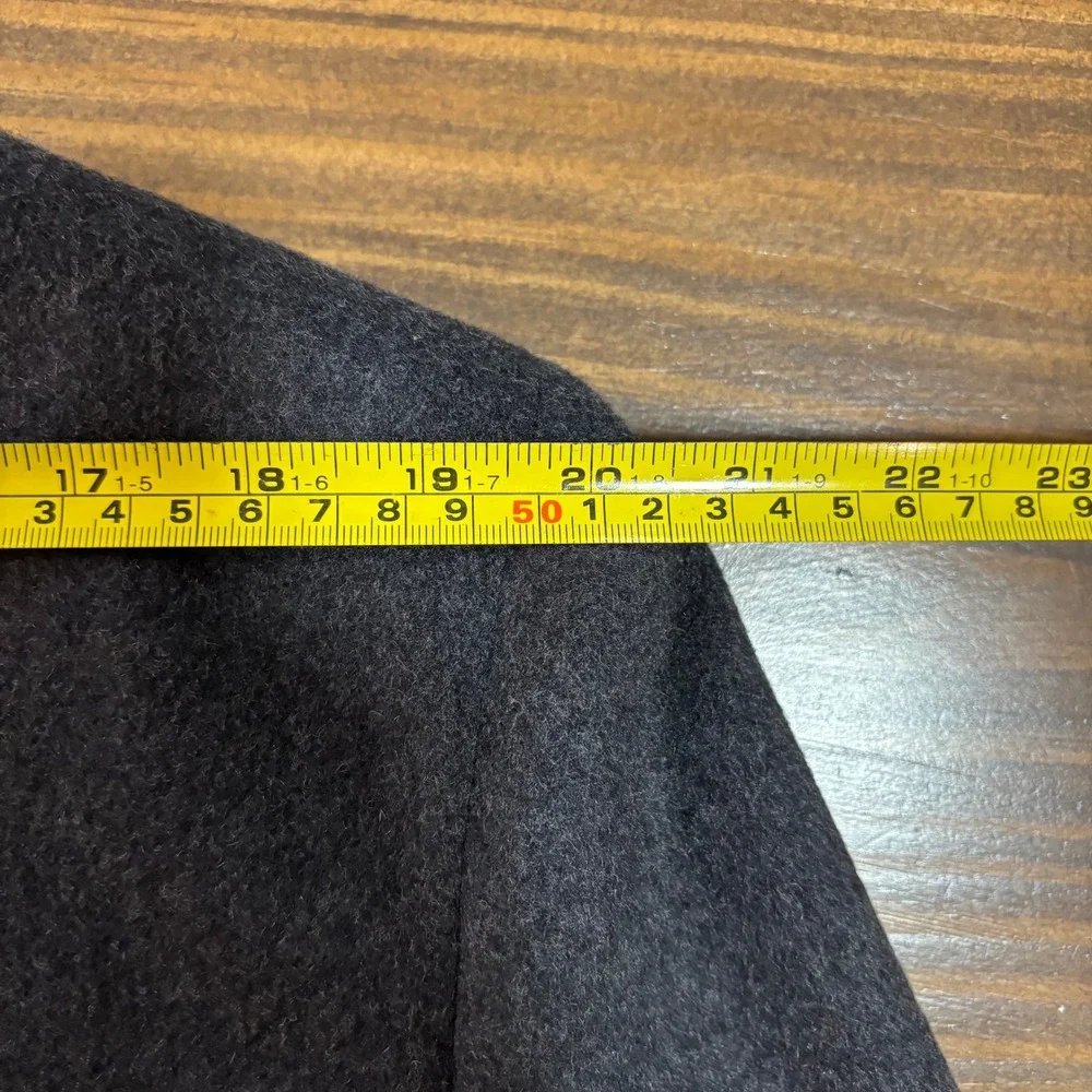 Nathan David Mens 44 Regular Gray 100%‎ Pure Cashmere 3 Button Blazer Sport Coat
